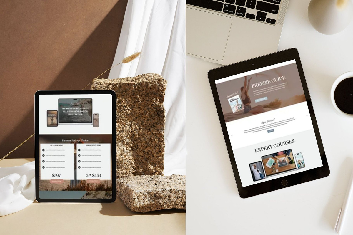 Social Media Wix Website Template, a Wix Template by Deepa Template Studio (Photo 13 of 16)