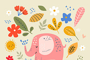 Cute baby animals collection, an Animal Illustration by MoleskoStudio (Thumbnail 30 of 33)