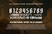 Redfighter, a Symbol Font by Ditatype (Thumbnail 10 of 10)