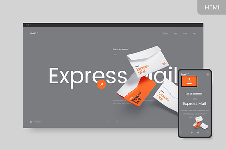 Dogart - Creative Portfolio Template, a HTML Template by ClaPat