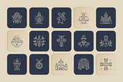 Orthodox Christian Icons, an Outline Icon by Prosymbols (Thumbnail 8 of 8)