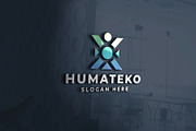 Abstract Geometric Human/Community L, a Design Template by Design_Planet (Thumbnail 1 of 3)