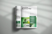 Technology Business Plan Template, a Brochure Template by Creative-Work (Thumbnail 5 of 8)