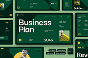 Agriech - Business Plan Powerpoint, a Presentation Template by fakhroo (Thumbnail 1 of 5)
