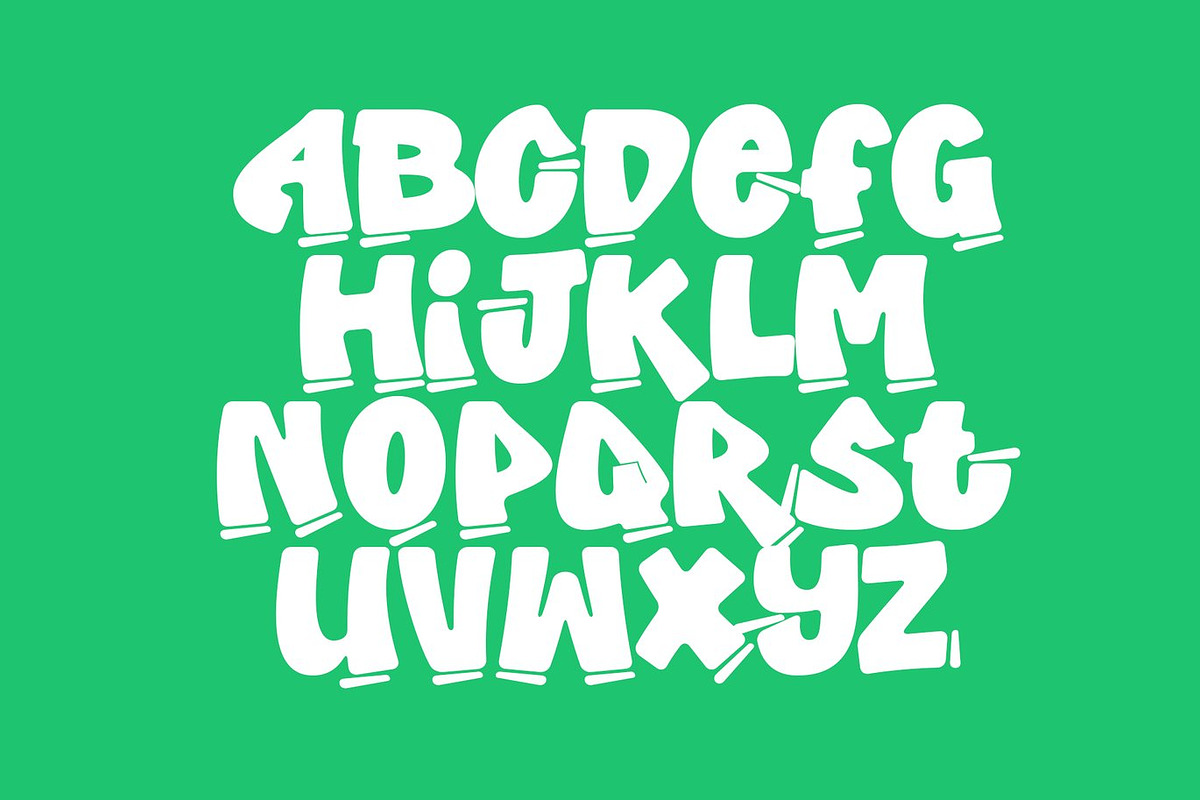 Wush - Graffiti Display Font, a Handwritten Font by Luna Shop (Photo 3 of 6)