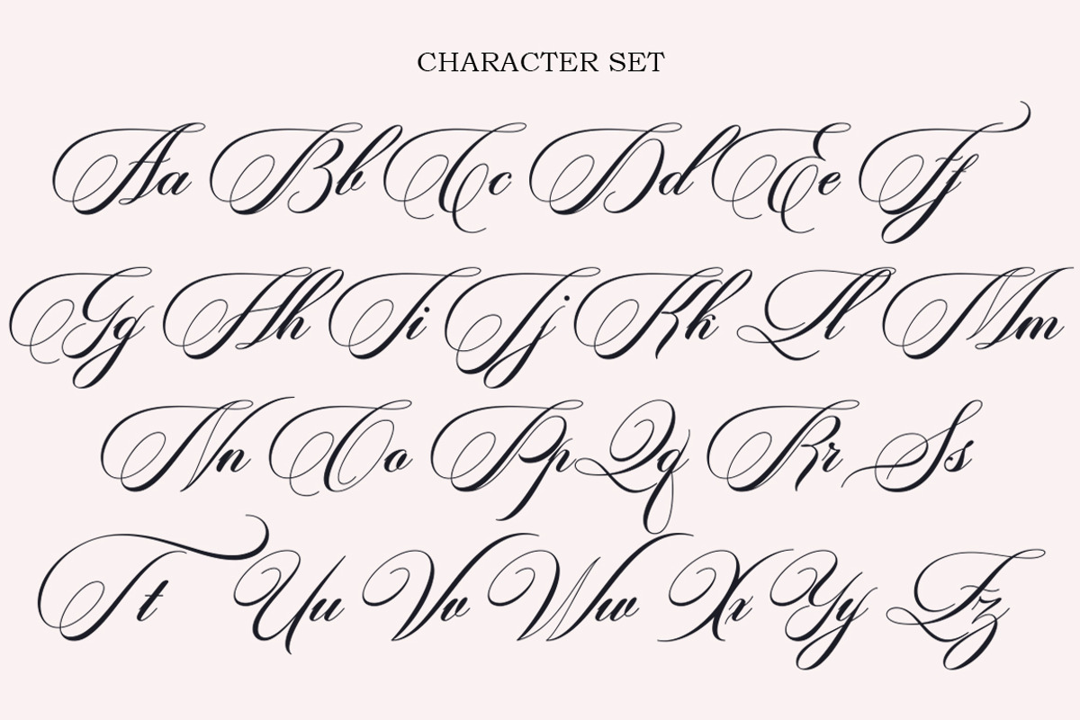 Artistic Script, a Script Font by HKL Studio (Photo 9 of 10)