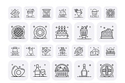 Food and Drinks Icons, a Duotone Icon by Brickclay (Thumbnail 8 of 9)