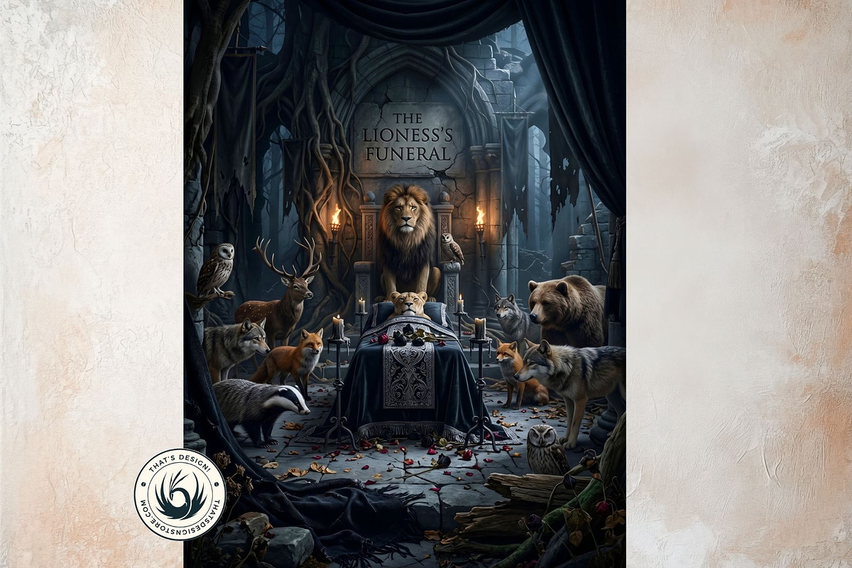 Jean de La Fontaine Fables Papers V2, an Education Illustration by ThatsDesignArt (Photo 9 of 16)