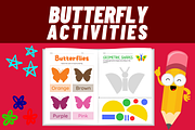 Butterfly Crafts Activities Workbook, a Templates & Theme by Premium Digital Templates (Thumbnail 3 of 4)