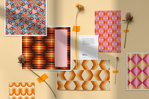 30 Retro Aesthetic Patterns