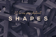 Futuristic 3D Shapes, an Object Graphic by TVartworks (Thumbnail 2 of 10)