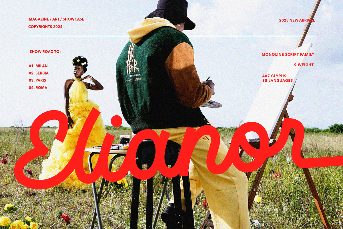 Monotail Script | Monoline Font, a Handwritten Font by Jolicia Type (Photo 13 of 13)