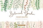 Procreate Garden Leaves Brush Pack, a Brush Add-On by Artbykimmyw (Thumbnail 1 of 7)