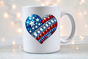 American Heart Clipart Diamond Heart, an Illustration by Designworld (Thumbnail 5 of 7)