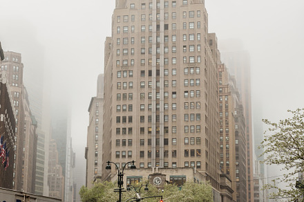 Broadway view on a foggy day, an Architecture Photo by Andriy Photography