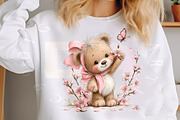 Whimsical Bear Cub Clipart Bundle, a Transportation Illustration by Digital Artistic99 (Thumbnail 6 of 7)
