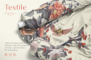 Seamless patterns Hummingbird Blooms, a Pattern Graphic by Yana Dobrik (Thumbnail 4 of 14)