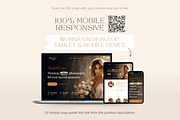 Photography Wix Website Template, a Wix Template by vectorocean (Thumbnail 8 of 11)