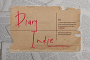 Diary Indie | Handwritten Font, a Font by Scratch Design (Thumbnail 1 of 8)