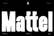 Mattel, a Sans Serif Font by HRDR (Thumbnail 1 of 14)