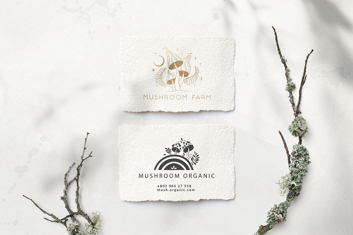 Mystical Mushrooms - graphic kit, an Animal Illustration by My Space Garden (Photo 13 of 17)