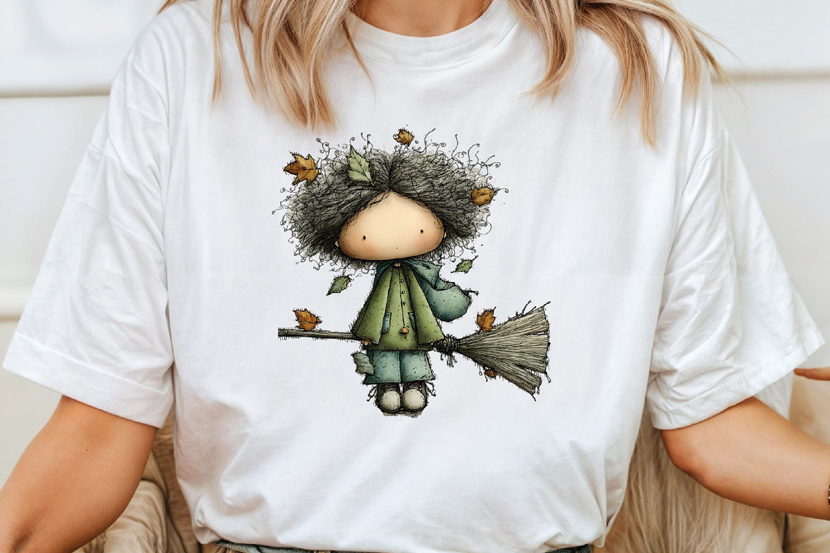 Whimsical Halloween Fall Clipart, an Illustration by CraftArtStudio (Photo 4 of 6)