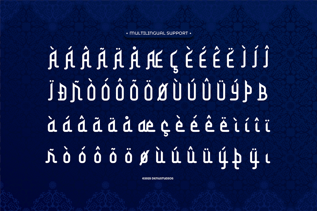 Firqatun Najah | Islamic Style Font, a Font by Denustudios (Photo 11 of 12)