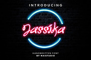 Jassika - Elegant Handwritten Font, a Script Font by Naistudio (Thumbnail 1 of 5)