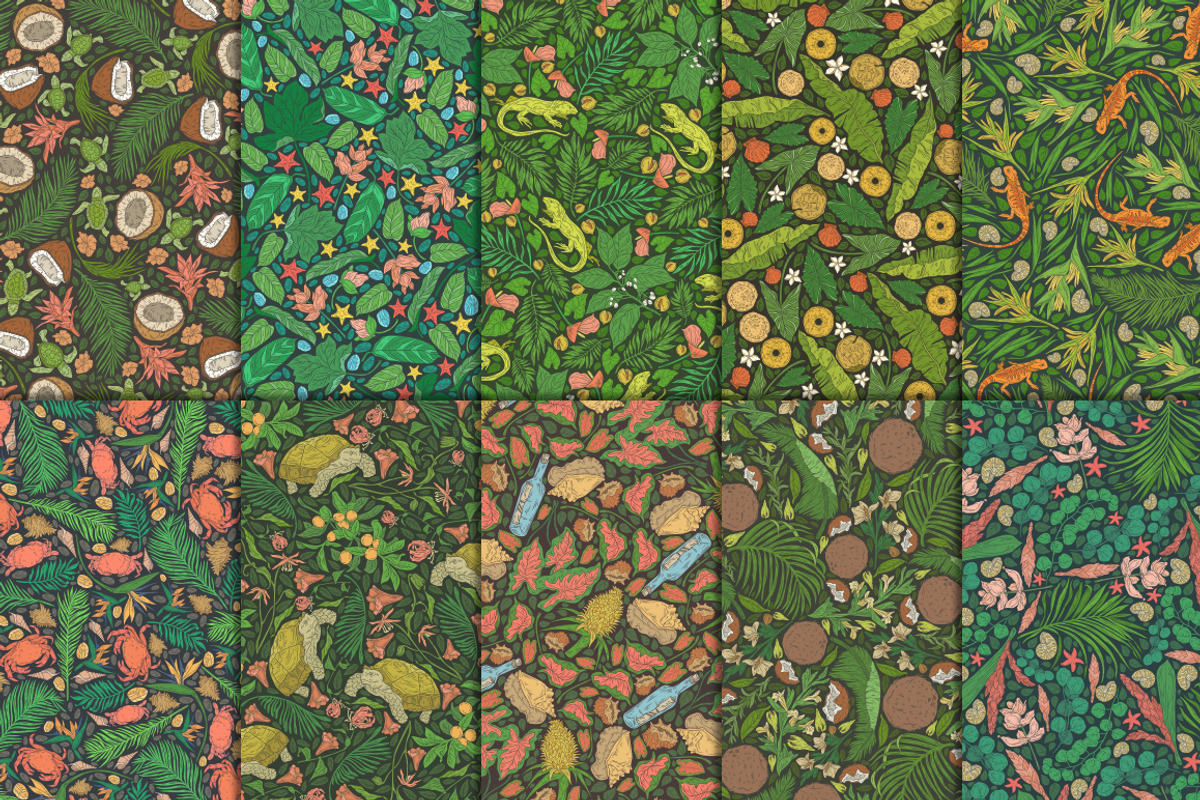 Life in the Tropics patterns, a Pattern Graphic by Piñata (Photo 12 of 14)