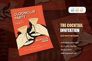 Anthem Cocktail Party Invitation, an Invitation Template by AQR Studio (Thumbnail 1 of 2)