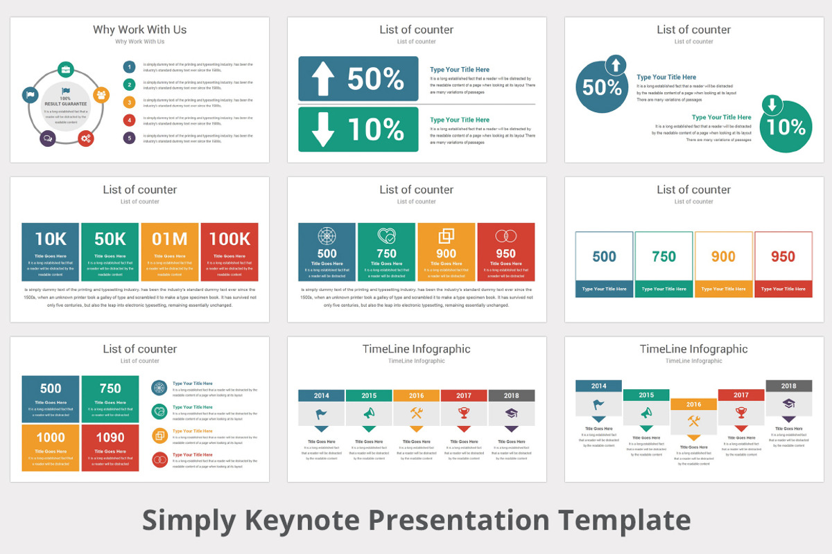 Simply Keynote Template, a Presentation Template by GraphicStan (Photo 12 of 24)