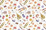 Sewing, embroidery, knitting pattern, a Pattern Graphic by Good Studio (Thumbnail 3 of 6)