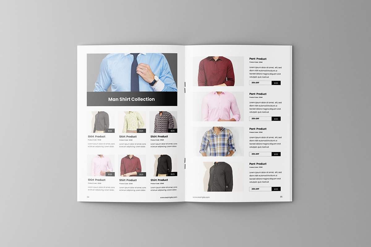 Apparel Clothes Catalog Design, a Brochure Template by afsar.hossain (Photo 4 of 7)
