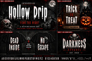 Hollow Drip, a Serif Font by Wow Magic (Thumbnail 7 of 9)