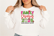 Christmas Family 2026 PNG, an Illustration by DreamArtGraphic (Thumbnail 3 of 5)