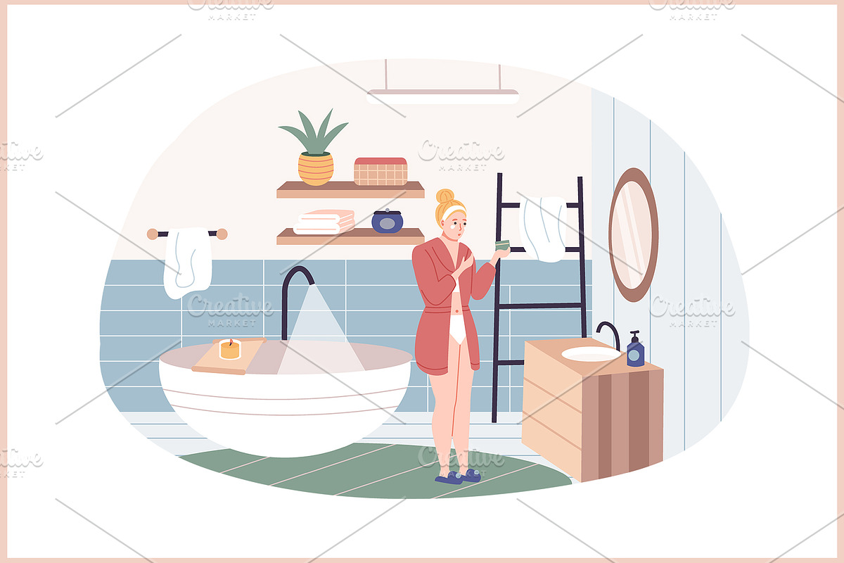 Daily Habits: Morning Routine Pack, a Healthcare Illustration by IRSYART (Photo 3 of 10)