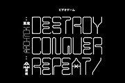 ARCHTCK, a Font by Hydro74 (Thumbnail 2 of 4)