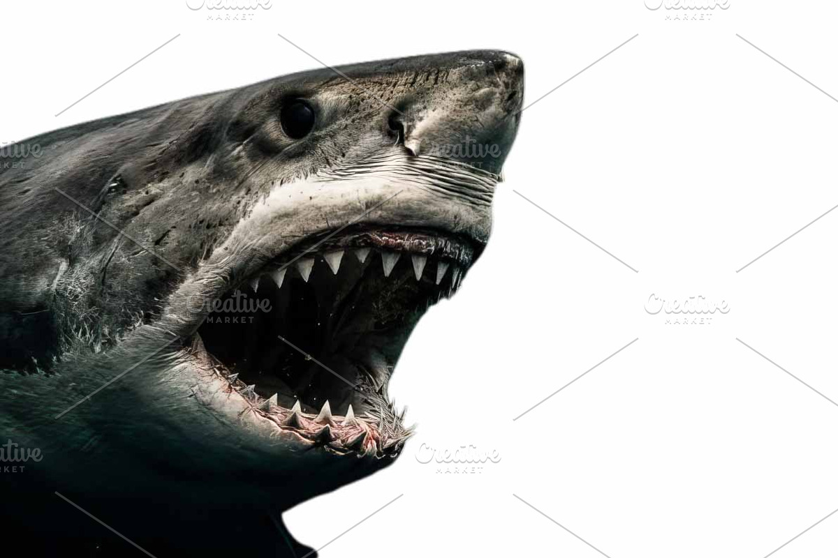 shark with mouth open png, an Animal Photo by VetalStock (Photo 2 of 2)