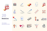 Medicine 3D Icons Set Bundle, an Object Graphic by Aimagenarium@gmail.com (Thumbnail 1 of 21)