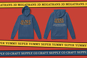 Megatrans 3D, a Sans Serif Font by Craft Supply Co. (Thumbnail 4 of 8)