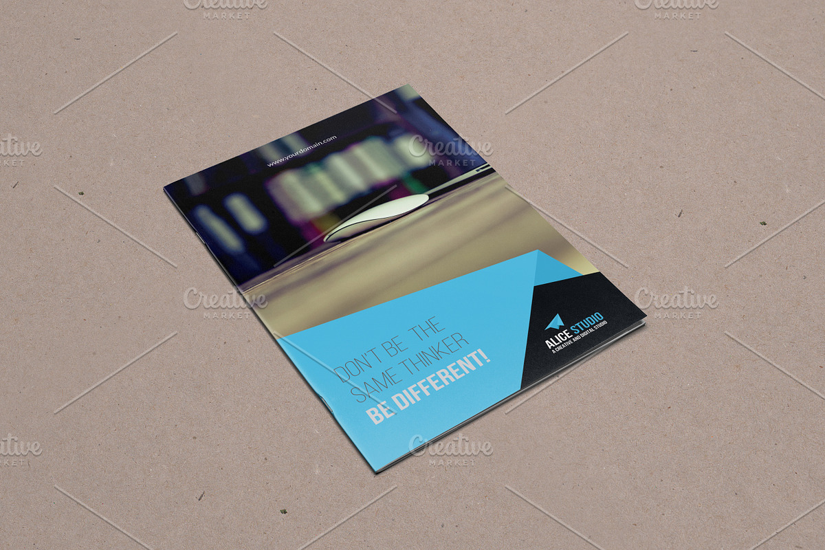 Corporate Bi-Fold Brochure Template, a Brochure Template by Alice_s (Photo 3 of 8)