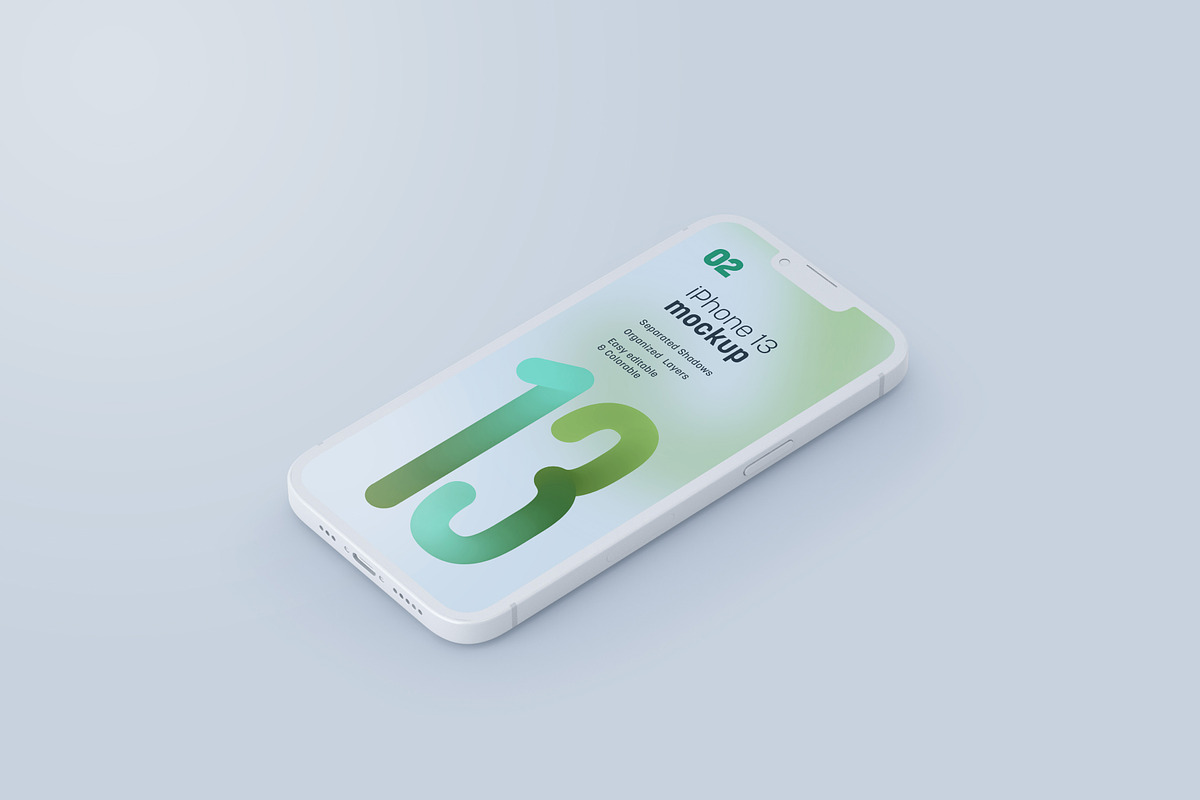 iPhone 12, 13, 14 Pro Clay Mockup, an iPhone Mockup by Deeplab (Photo 16 of 53)