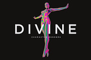 Divine: Character Renders, an Object Graphic by RuleByArt (Thumbnail 5 of 16)