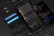 iOS UI Sets 4 Colors, an iPhone Mockup by Yuriy Kondratkov (Thumbnail 2 of 5)
