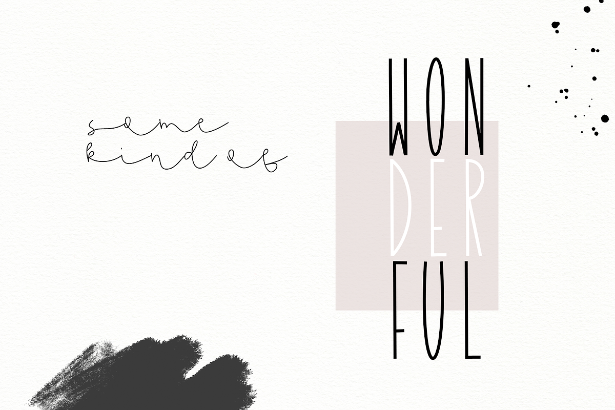 Dandy Dandelions - A Script Font Duo preview 6