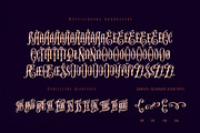 The Arkanes Decorative, a Blackletter Font by Gleb Guralnyk (Thumbnail 7 of 8)