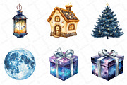Celestial Christmas Clipart, an Illustration by DreamPrint404 (Thumbnail 3 of 5)