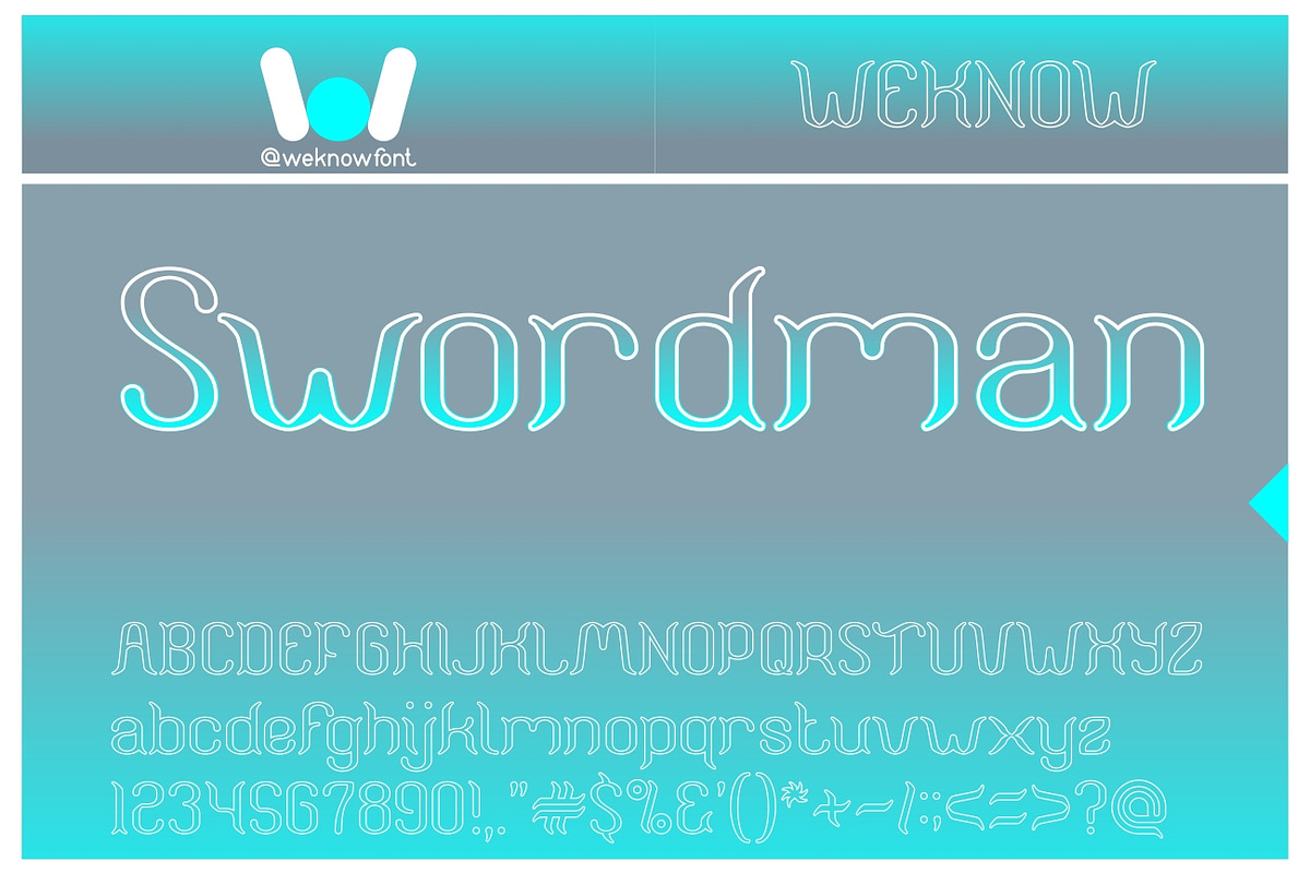 humaira aruna jasmine font, a Font by weknow (Photo 5 of 5)