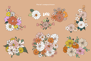 Groovy Meadow Floral Collection