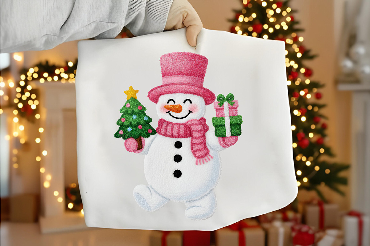 Christmas Snowman Png, an Illustration by Canvas Craft (Photo 3 of 6)